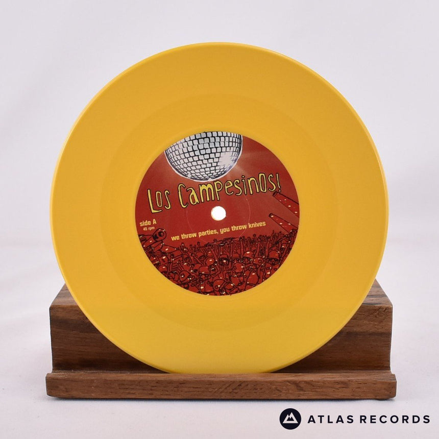 Los Campesinos! - We Throw Parties, You Throw Knives - 7" Vinyl Record - NM/NM