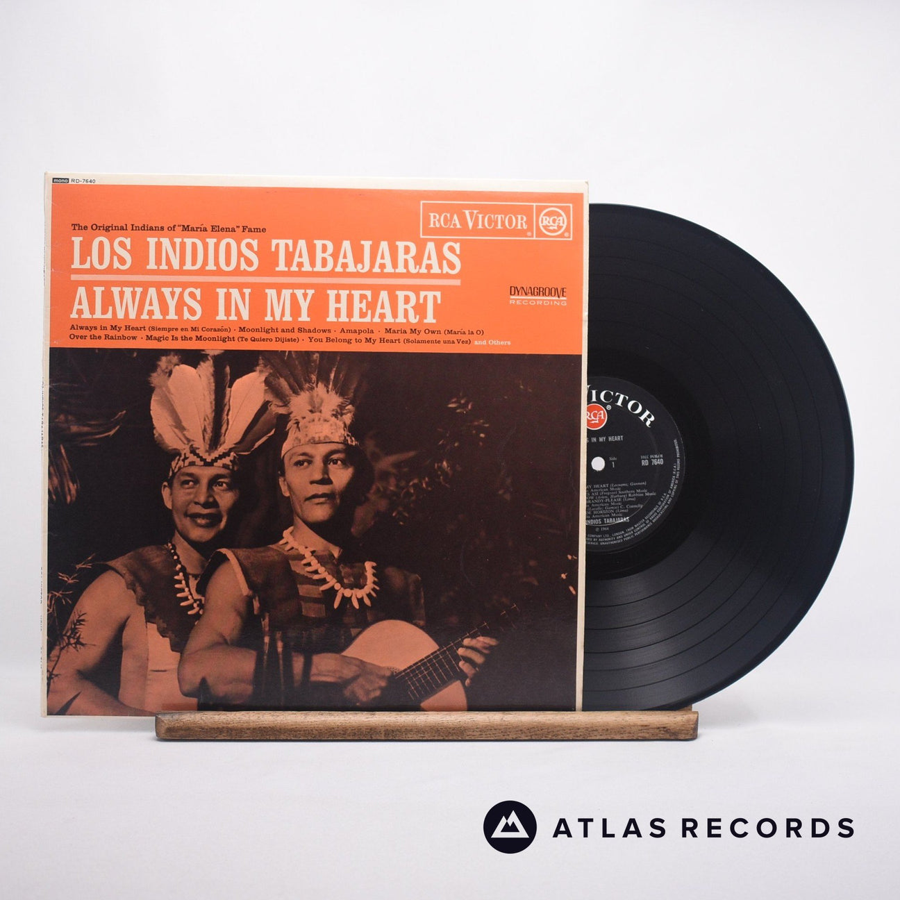 Los Indios Tabajaras Always In My Heart LP Vinyl Record - Front Cover & Record