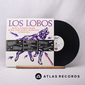 Los Lobos Don't Worry Baby 12" Vinyl Record - Front Cover & Record