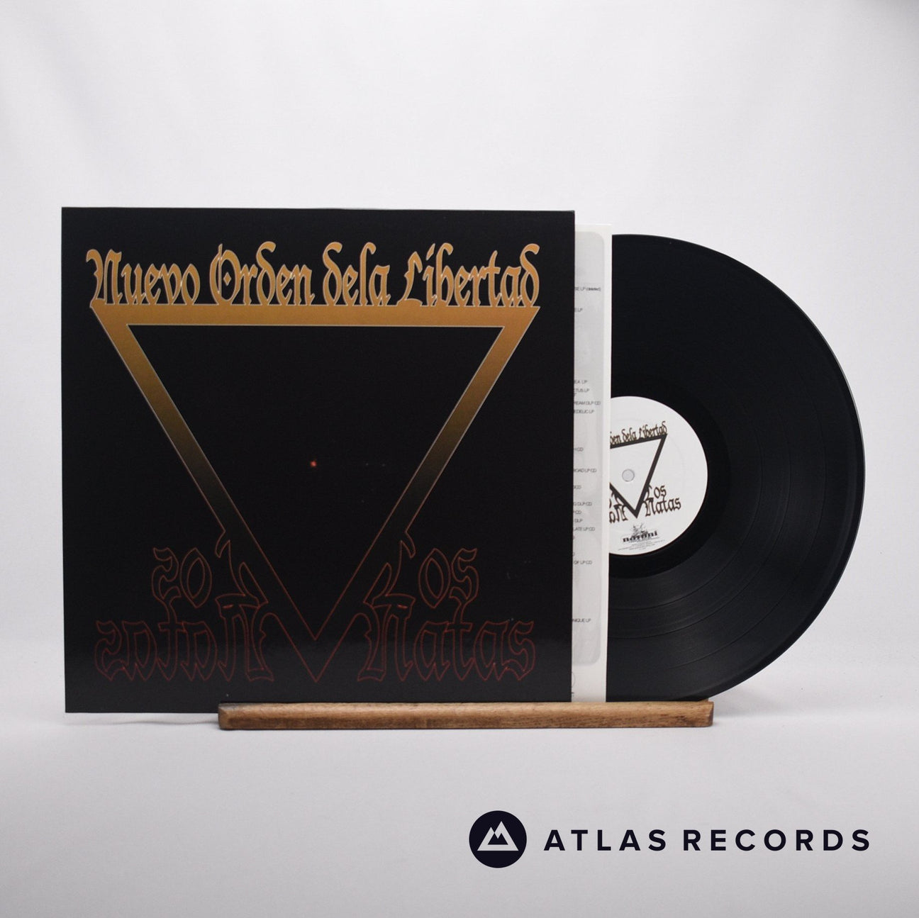 Los Natas Nuevo Orden De La Libertad LP Vinyl Record - Front Cover & Record