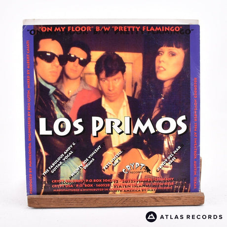 Los Primos - On My Floor - 7" Vinyl Record - VG+/EX