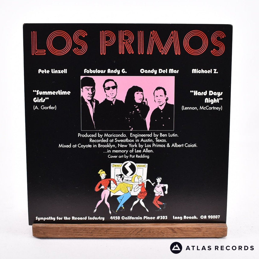 Los Primos - Twistin' Con Los Primos - 7" Vinyl Record - EX/EX