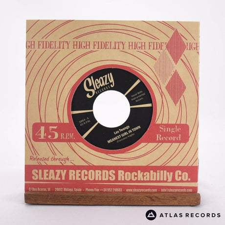 Los Twangs Meanest Girl In Town 7" Vinyl Record - In Sleeve