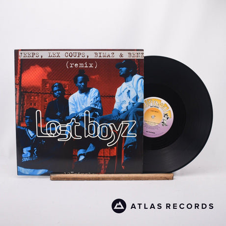 Lost Boyz Jeeps, Lex Coups, Bimaz & Benz 12" Vinyl Record - Front Cover & Record