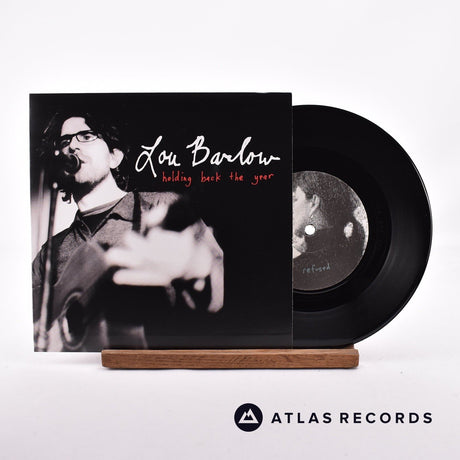 Lou Barlow Holding Back The Year 7" Vinyl Record - Front Cover & Record