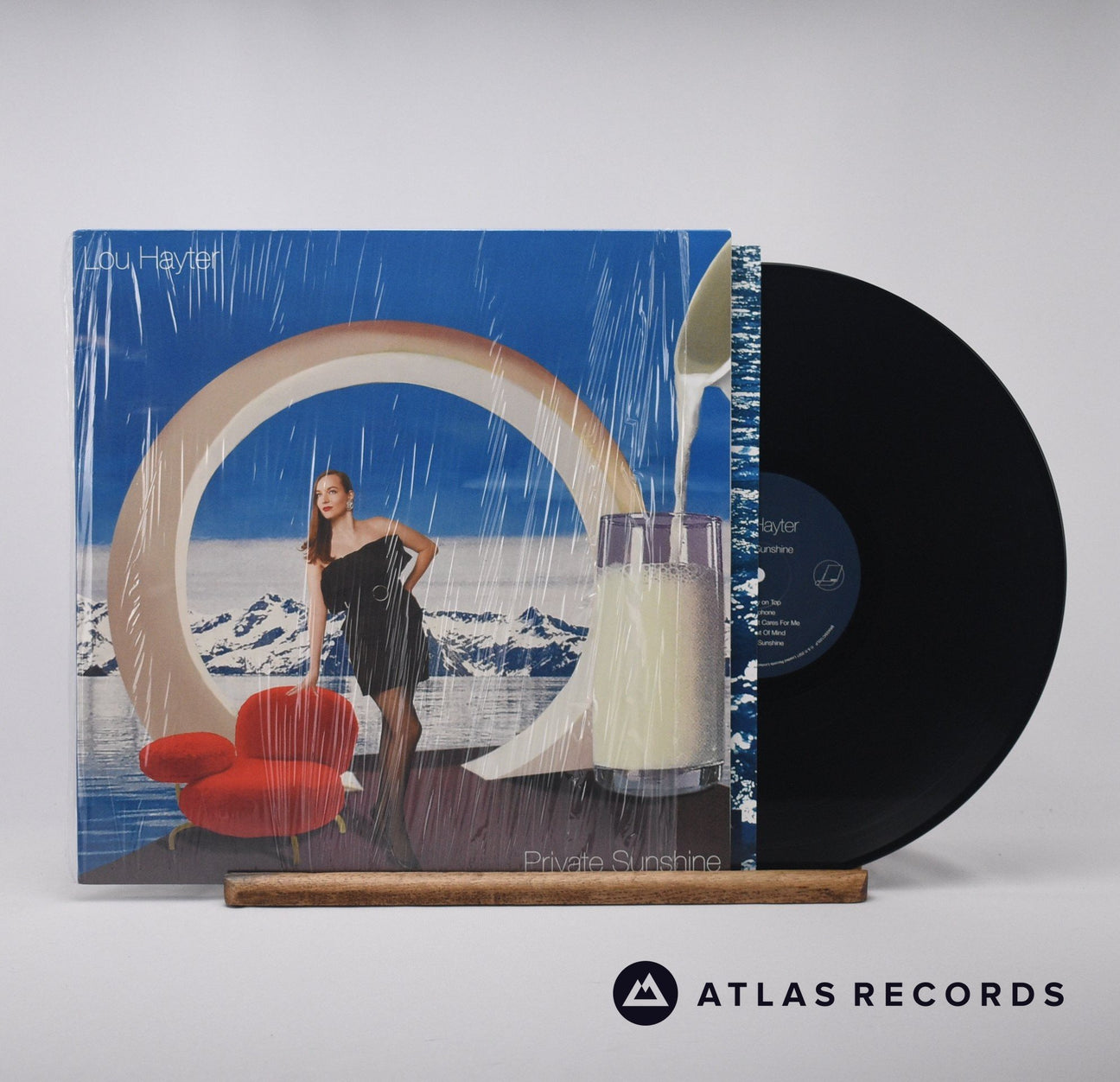 Lou Hayter Private Sunshine LP Vinyl Record - Front Cover & Record