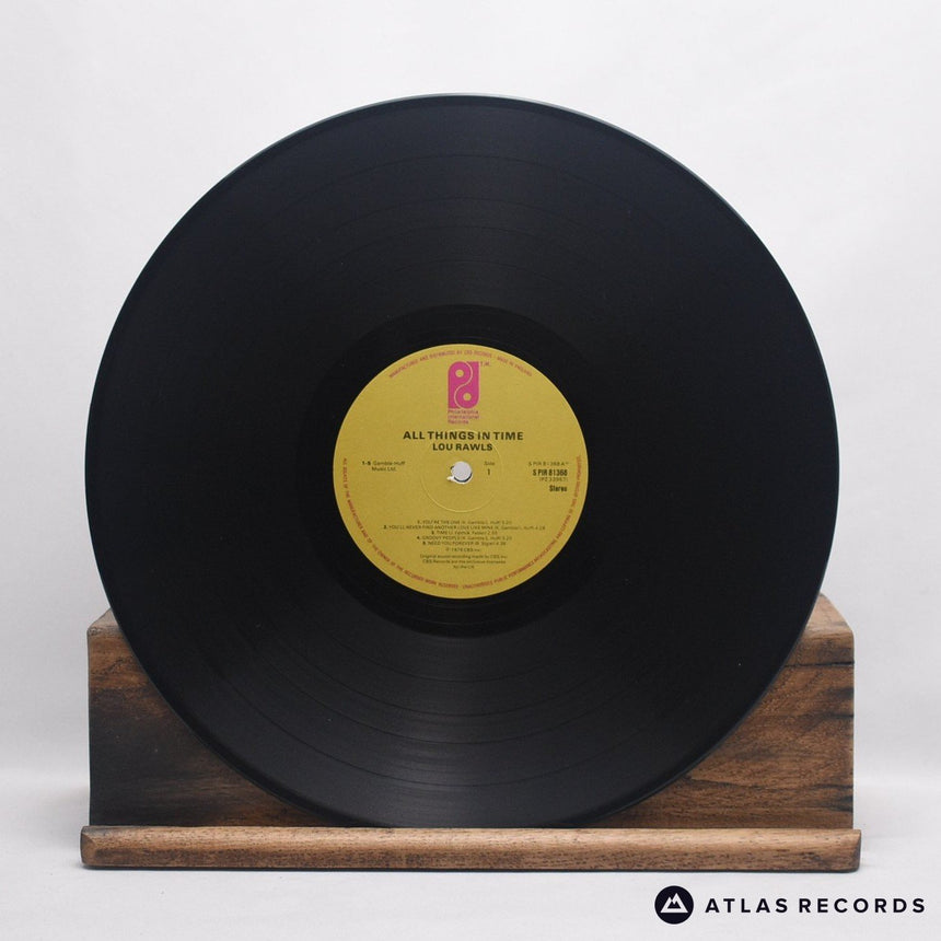 Lou Rawls - All Things In Time - LP Vinyl Record - VG+/EX