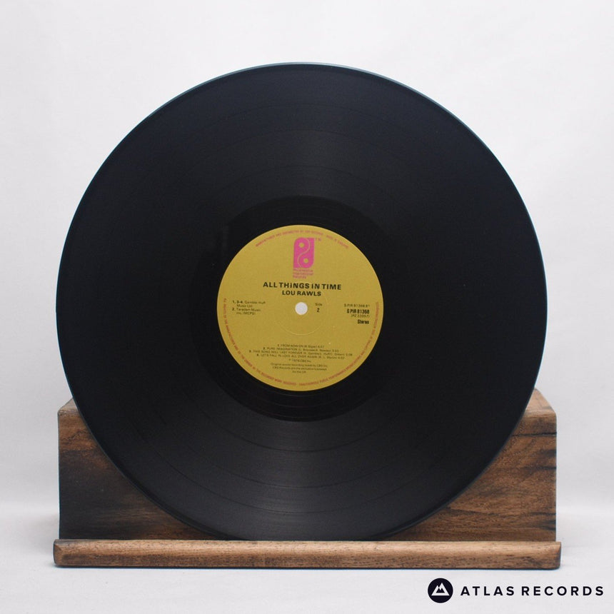 Lou Rawls - All Things In Time - LP Vinyl Record - VG+/EX