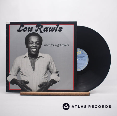 Lou Rawls When The Night Comes LP Vinyl Record - Front Cover & Record