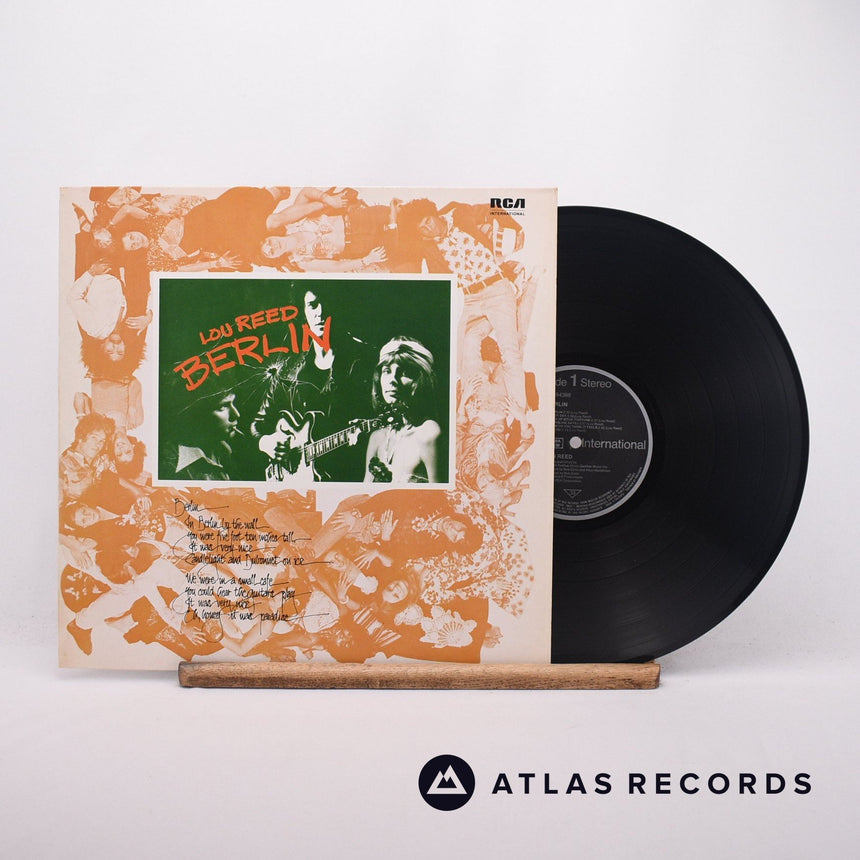 Lou Reed Berlin LP Vinyl Record - Front Cover & Record