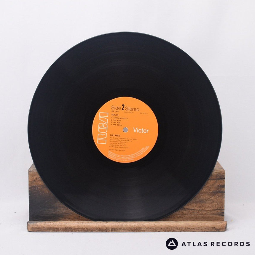 Lou Reed - Berlin - Lyric Sheet A-2 B-2 LP Vinyl Record - VG+/VG+