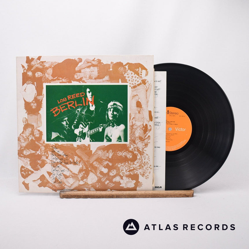 Lou Reed Berlin LP Vinyl Record - Front Cover & Record