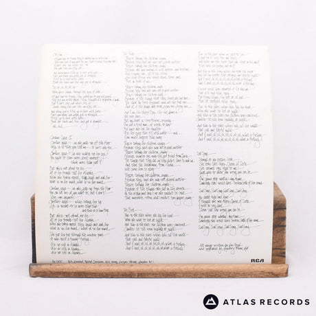 Lou Reed - Berlin - Lyric Sheet A-1E B-2E LP Vinyl Record - VG+/EX