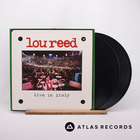 Lou Reed Live In Italy 2 x LP Vinyl Record - Front Cover & Record