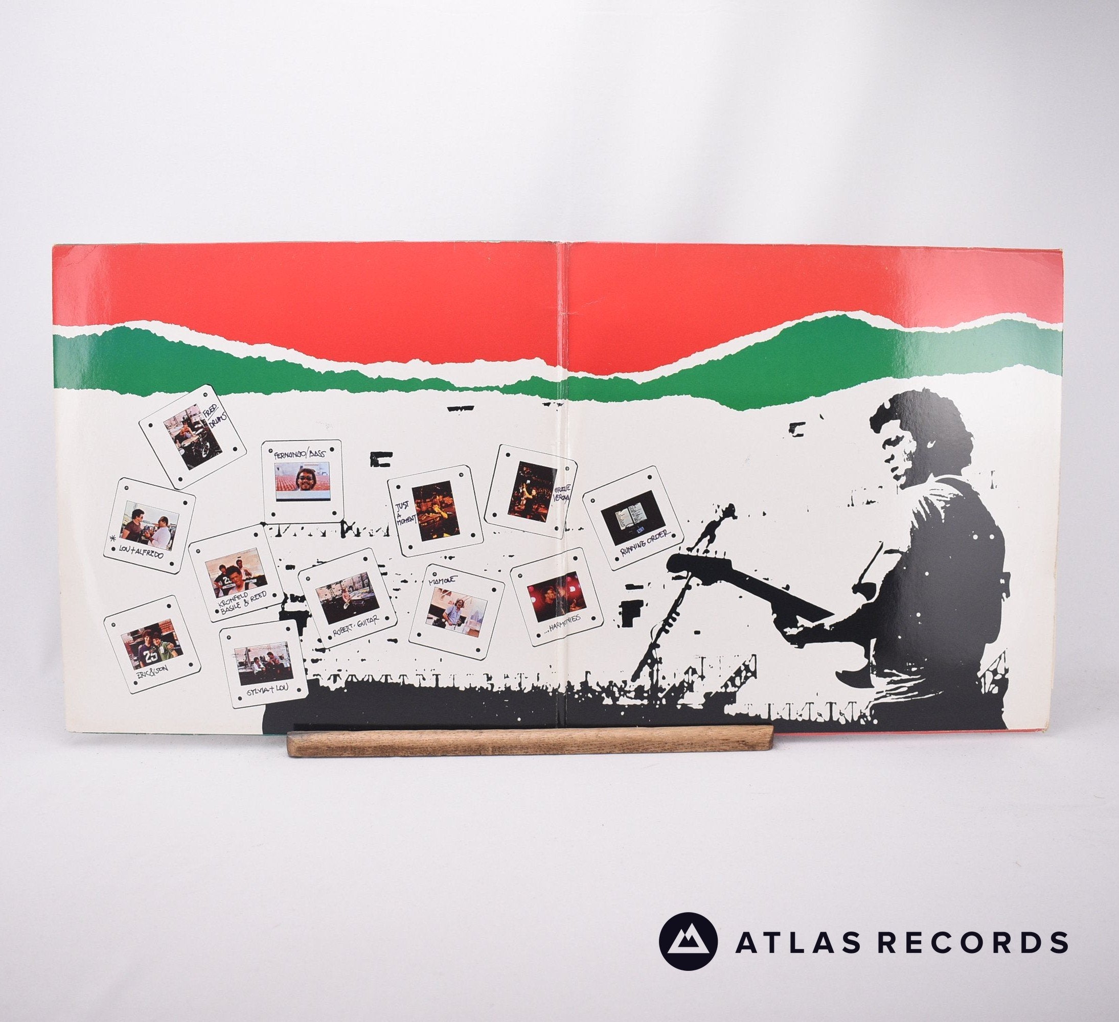 Lou Reed Live In Italy 2 x LP Vinyl Record VG+/VG+ – Atlas Records