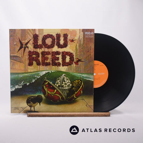 Lou Reed Lou Reed LP Vinyl Record - Front Cover & Record