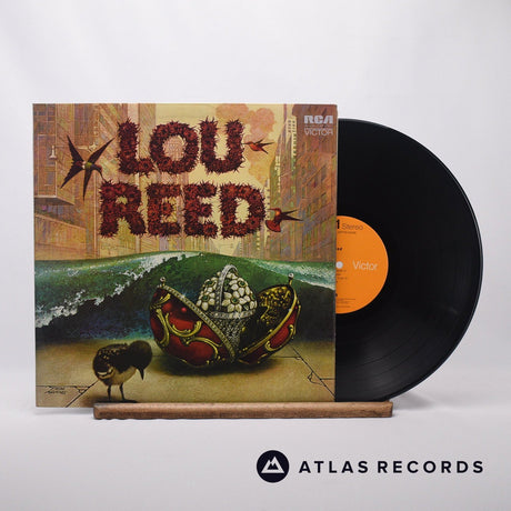 Lou Reed Lou Reed LP Vinyl Record - Front Cover & Record