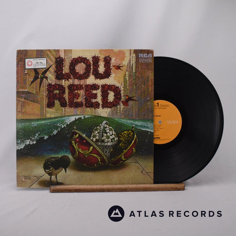 Lou Reed Lou Reed LP Vinyl Record - Front Cover & Record