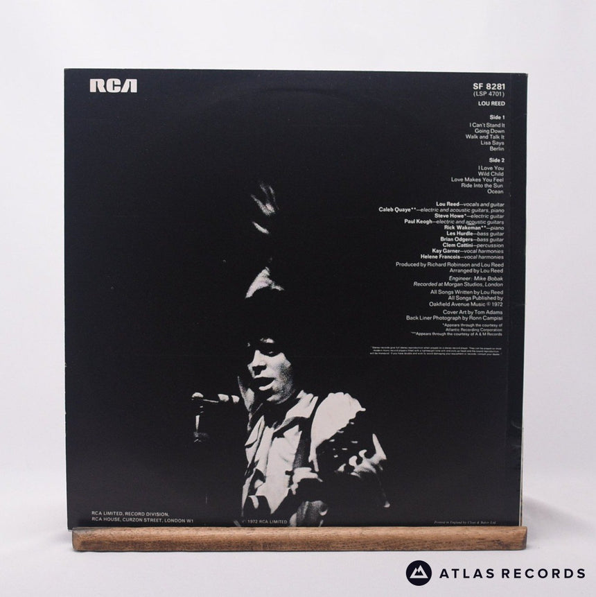 Lou Reed - Lou Reed - LP Vinyl Record - EX/VG+