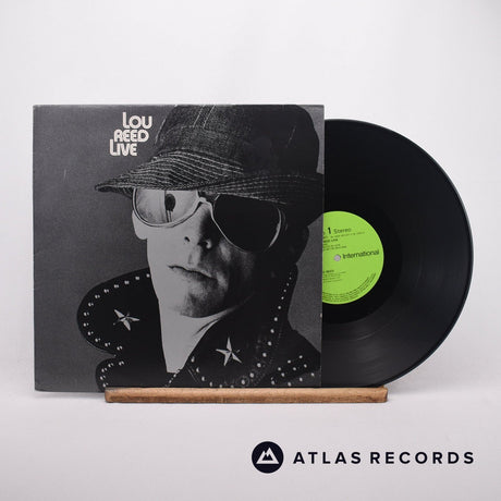 Lou Reed Lou Reed Live LP Vinyl Record - Front Cover & Record