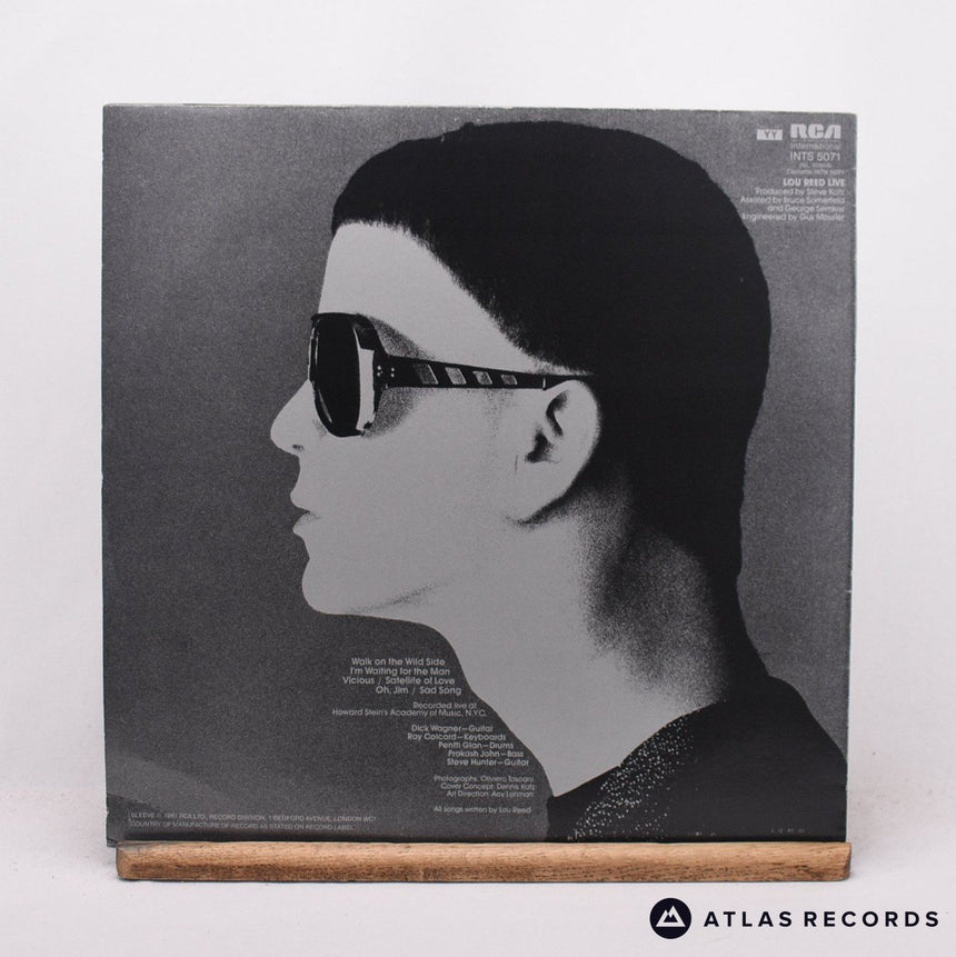 Lou Reed - Lou Reed Live - Reissue LP Vinyl Record - EX/EX