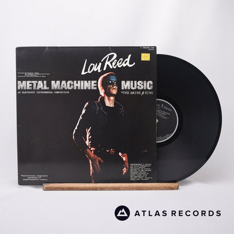 Lou Reed Metal Machine Music 2 x LP Vinyl Record - Front Cover & Record