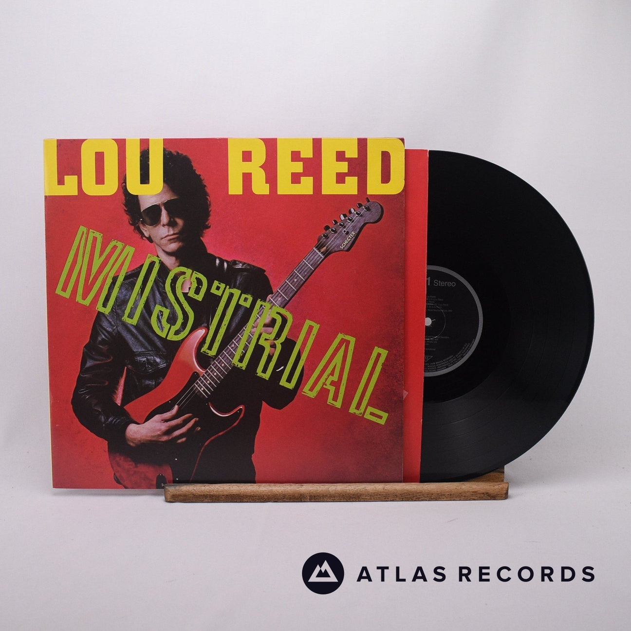 Lou Reed Mistrial LP Vinyl Record - Front Cover & Record