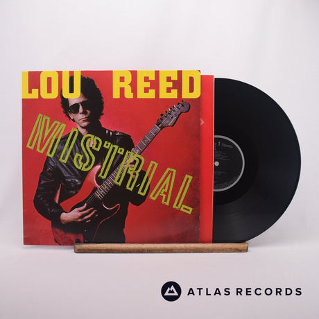 Lou Reed Mistrial LP Vinyl Record - Front Cover & Record