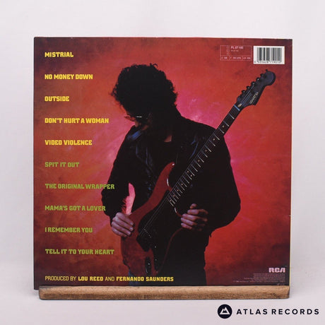 Lou Reed - Mistrial - LP Vinyl Record - EX/VG+
