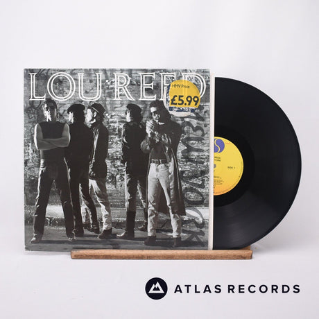 Lou Reed New York LP Vinyl Record - Front Cover & Record