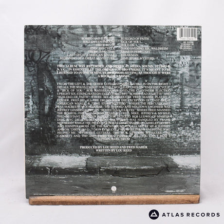 Lou Reed - New York - Lyric Sheet LP Vinyl Record - EX/EX