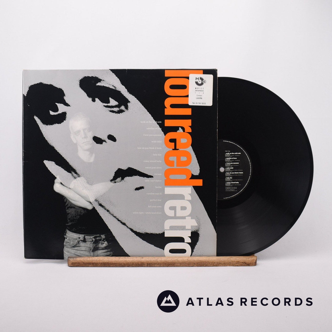 Lou Reed Retro LP Vinyl Record - Front Cover & Record