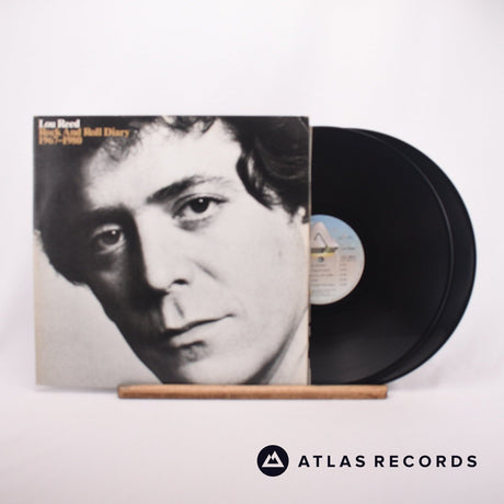 Lou Reed Rock And Roll Diary 1967-1980 2 x LP Vinyl Record - Front Cover & Record