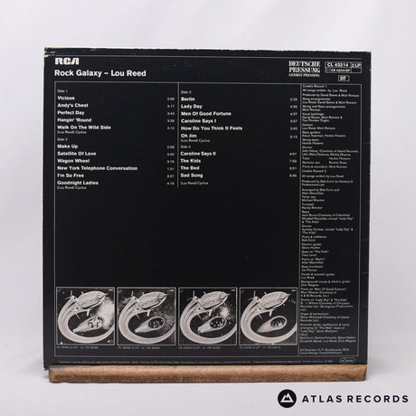 Lou Reed - Rock Galaxy - Reissue Gatefold 2 x LP Vinyl Record - EX/EX