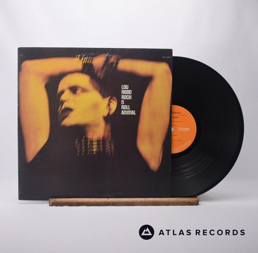 Lou Reed Rock N Roll Animal LP Vinyl Record - Front Cover & Record