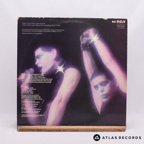 Lou Reed - Rock 'N' Roll Animal - Bilbo Reissue LP Vinyl Record - VG+/EX