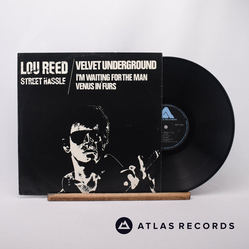 Lou Reed Street Hassle 12" Vinyl Record - Front Cover & Record