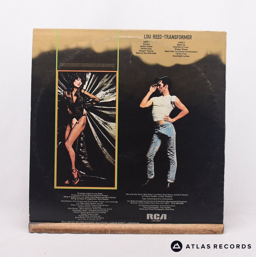 Lou Reed - Transformer - 1E 1E LP Vinyl Record - VG+/EX