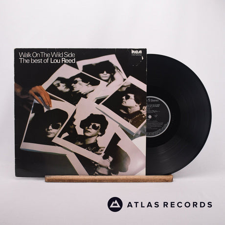 Lou Reed Walk On The Wild Side - The Best Of Lou Reed LP Vinyl Record - Front Cover & Record