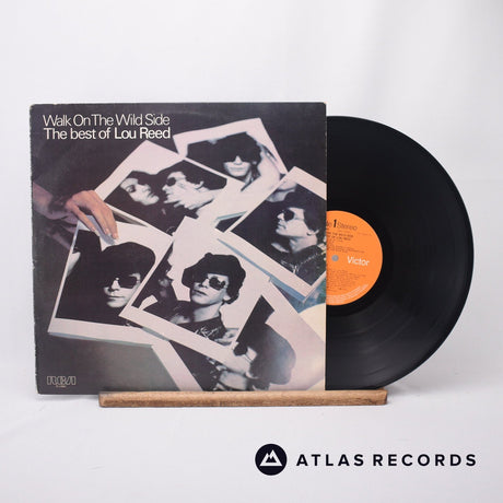 Lou Reed Walk On The Wild Side - The Best Of Lou Reed LP Vinyl Record - Front Cover & Record