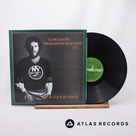 Loudon Wainwright III A Live One LP Vinyl Record - Front Cover & Record
