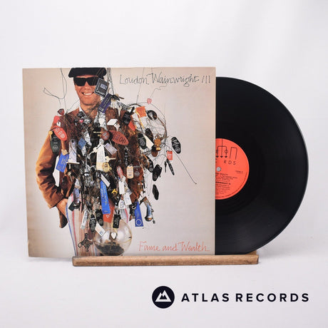 Loudon Wainwright III Fame And Wealth LP Vinyl Record - Front Cover & Record