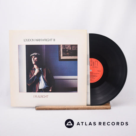 Loudon Wainwright III I'm Alright LP Vinyl Record - Front Cover & Record