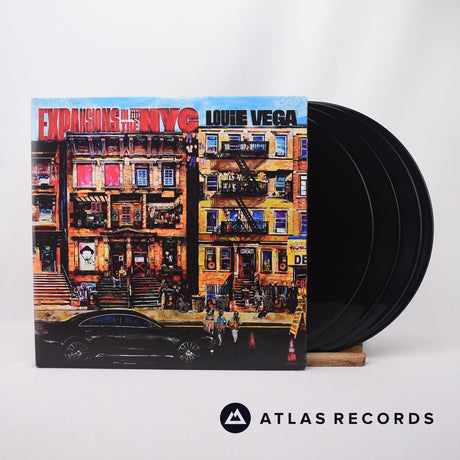 Louie Vega Expansions In The NYC 4 x 12" Vinyl Record - Front Cover & Record