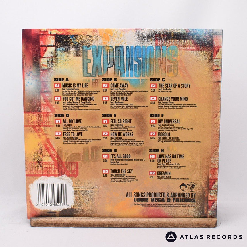 Louie Vega - Expansions In The NYC - Insert A B 4 x 12" Vinyl Record - NM/EX