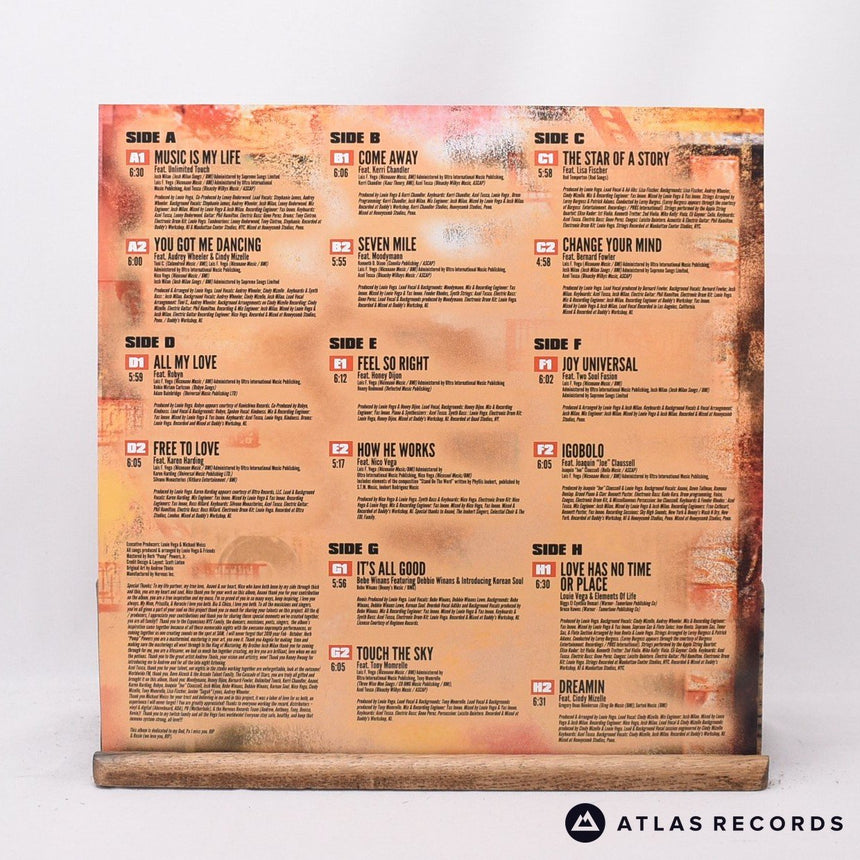 Louie Vega - Expansions In The NYC - Insert A B 4 x 12" Vinyl Record - NM/EX