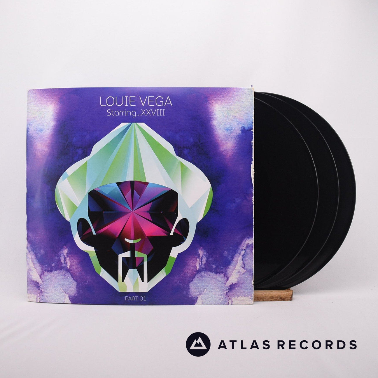 Louie Vega Louie Vega Starring...XXVIII 3 x 12" Vinyl Record - Front Cover & Record