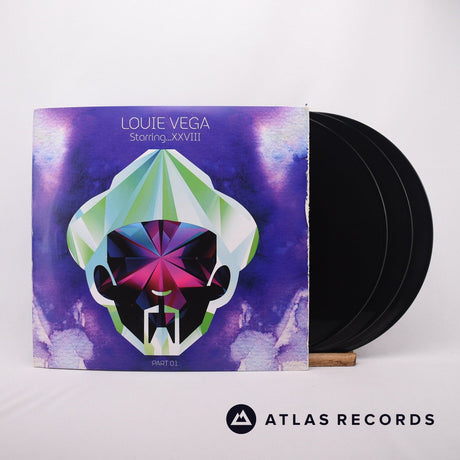 Louie Vega Louie Vega Starring...XXVIII 3 x 12" Vinyl Record - Front Cover & Record
