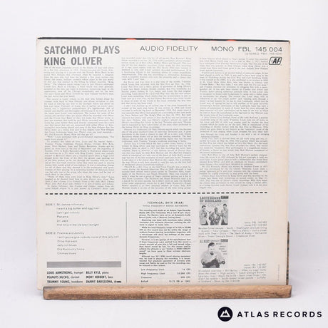 Louis Armstrong And His Orchestra - Satchmo Plays King Oliver - LP Vinyl Record