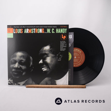 Louis Armstrong Plays W.C. Handy LP Vinyl Record - Front Cover & Record